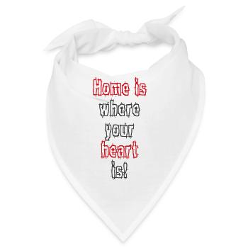 Heart - Bandana - Weiß - Vorne