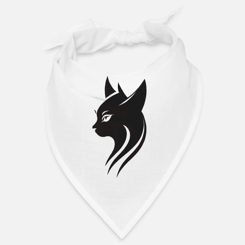 Tête de chat Bandana