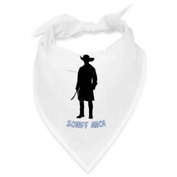 Pirate schiff ahoi - Bandana - Weiß - Vorne