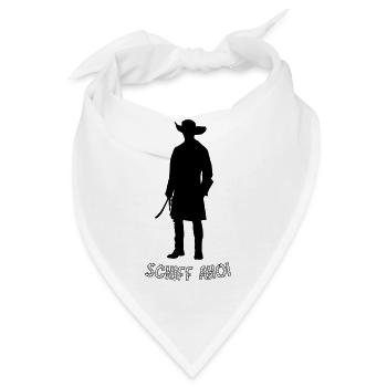 Pirate schiff ahoi - Bandana - Weiß - Vorne