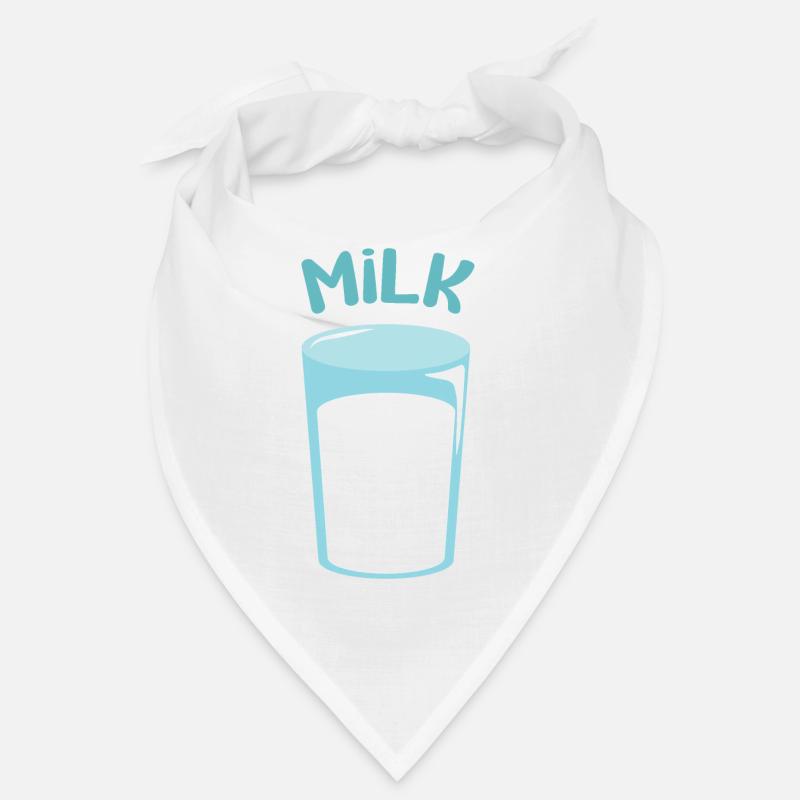 Glas Milch Bandana