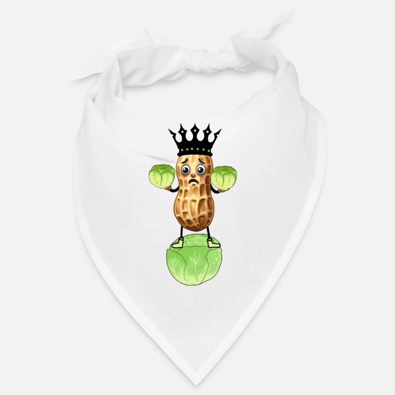 Peanut Cabbage Vegetable King Cabbage Funny Bandana