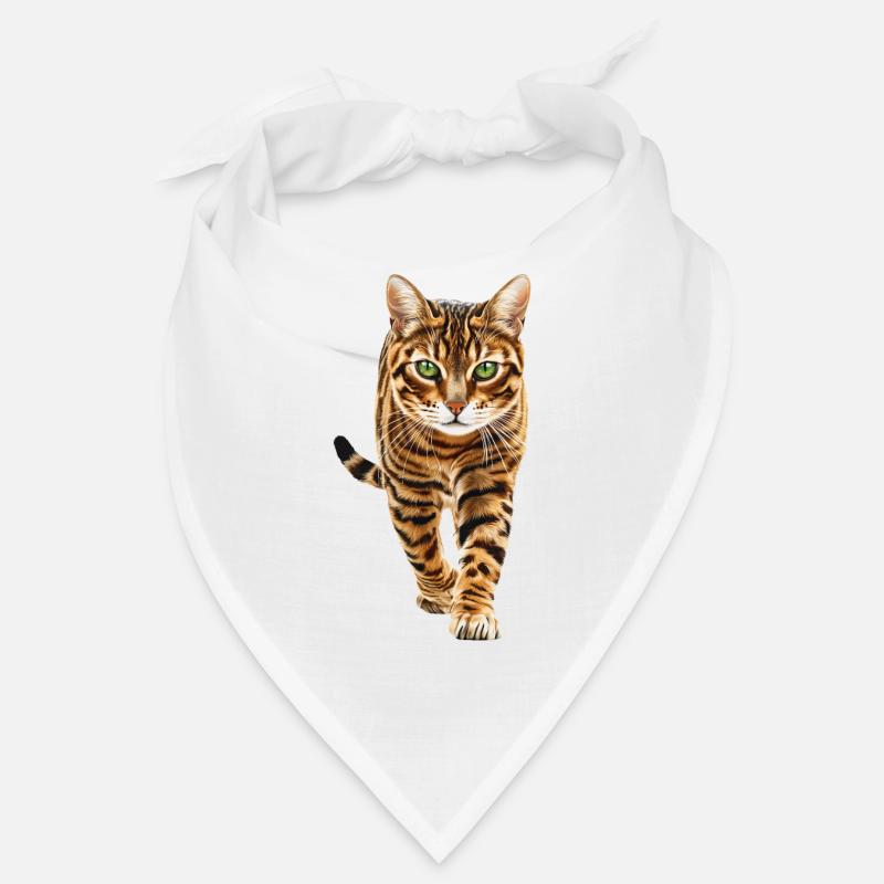 Bengalen - Bandana - Weiß