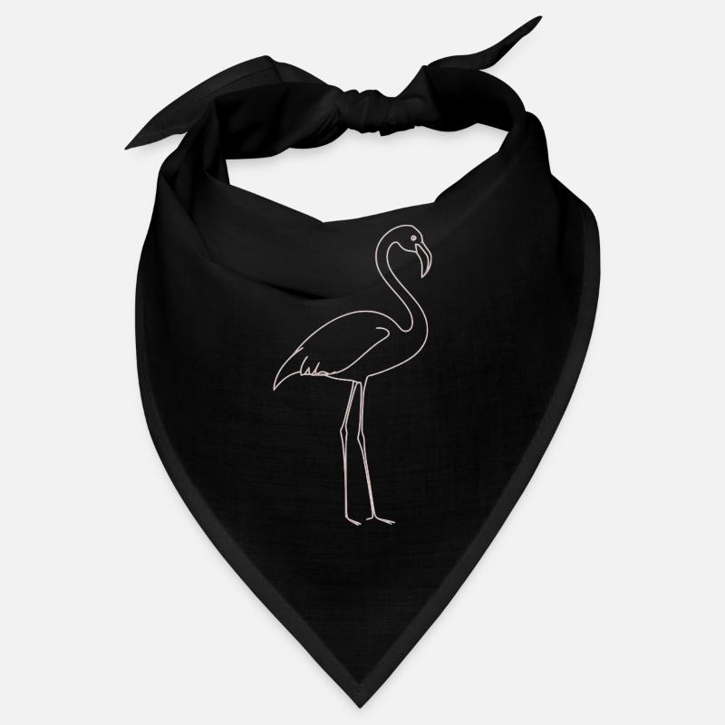 Flamant rose Bandana