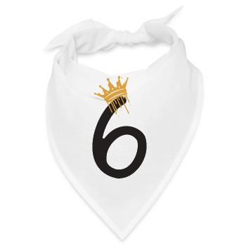 6 - Bandana - Weiß - Vorne