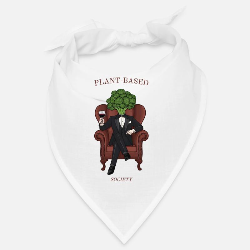 Plant Based Society – Brocoli élégant Bandana
