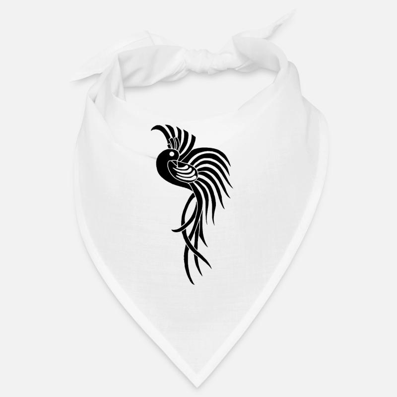 Oiseau du paradis noir Bandana