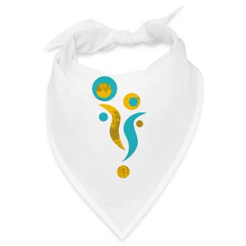 yoga-design_41 - Bandana - Weiß - Vorne