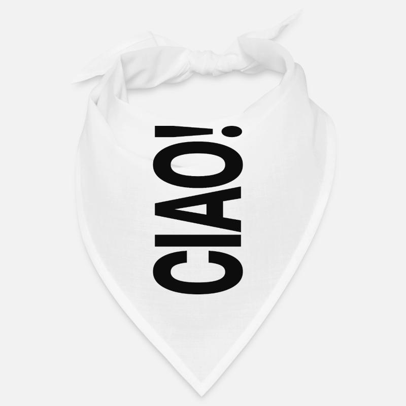 Ciao Typography Statement Design Bandana