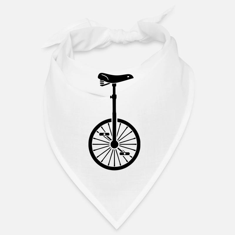 Acrobaties de cirque à vélo à vélo en monocycle Bandana