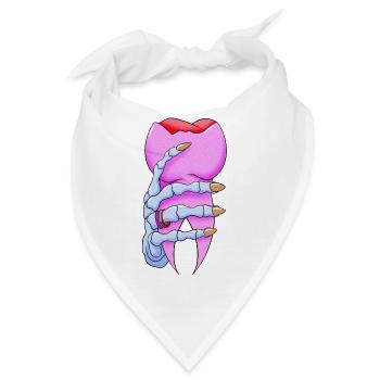 Sweet Tooth - Bandana - Weiß - Vorne