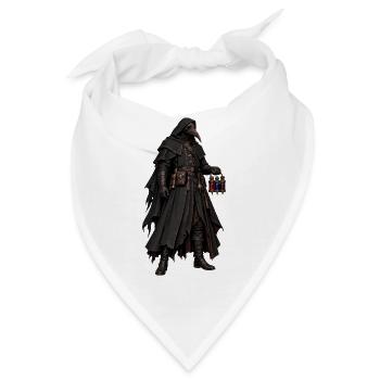 Pestdoktor Gothic Talisman - Bandana - Weiß - Vorne