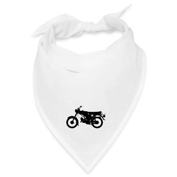 S51 Enduro Silhouette - Bandana - Weiß - Vorne