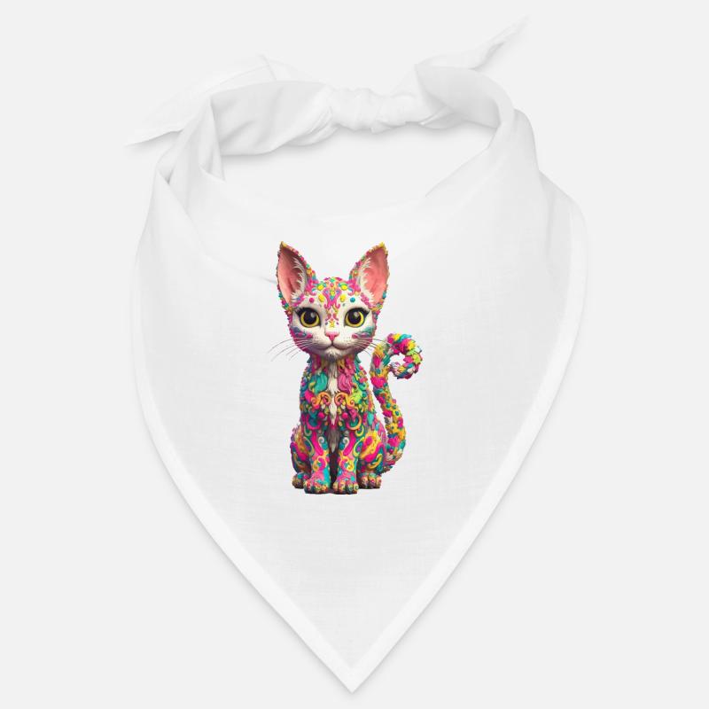 Cooles Katzen Design Bandana