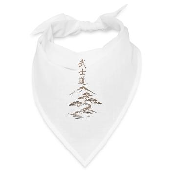 Bushido Berg Bonsai - Bandana - Weiß - Vorne