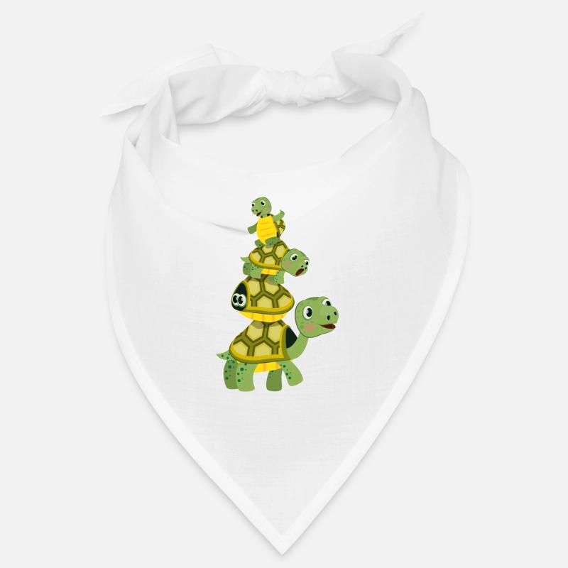 Tortue colorée mignon animaux marins Bandana