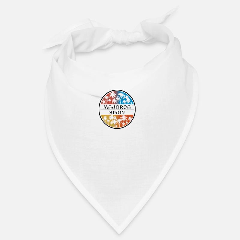 Majorque Mallorca Espagne Palmier Vacances élégantes Bandana