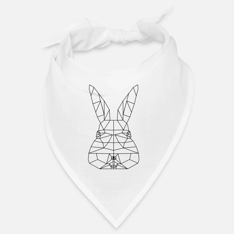 Easter Bunny Polygon Bandana