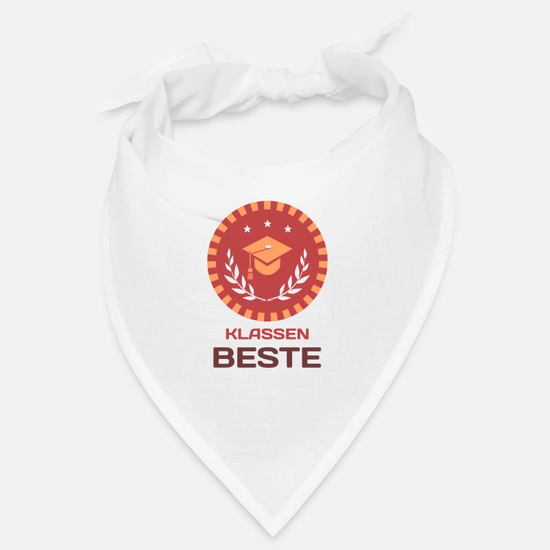 Klassenbeste - Bandana - Weiß
