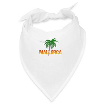 Mallorca - Bandana - Weiß - Vorne
