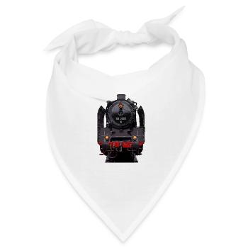 Dampflok 50 3501 - Bandana - Weiß - Vorne