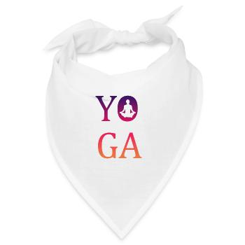 Yoga yoga - Bandana - Weiß - Vorne