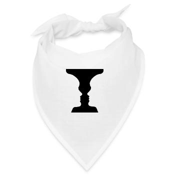 Illusion - Bandana - Weiß - Vorne