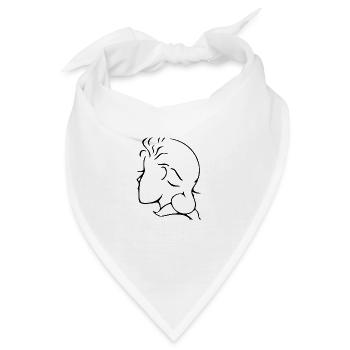 Illusion design - Bandana - Weiß - Vorne