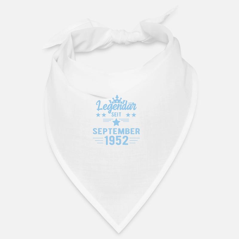 September 1952 - 70. Geburtstag Geschenk. Awesome. Bandana