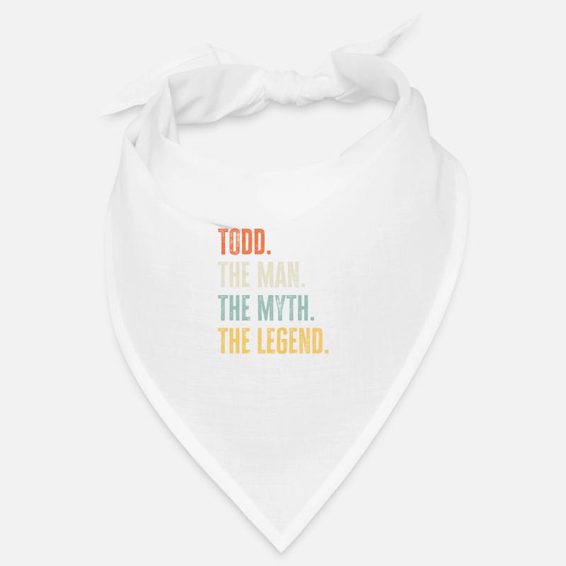 Todd Der Beste, Mann Mythos Legende, Lustig Bester Name Bandana