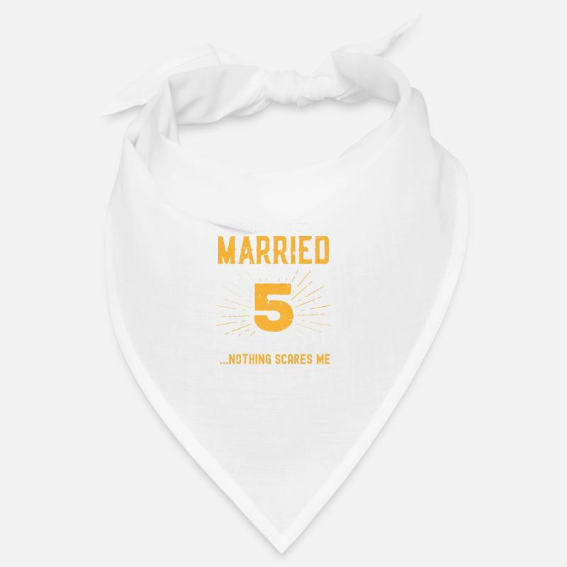5. Hochzeitstag Lustige Paare Ehegeschenk Bandana