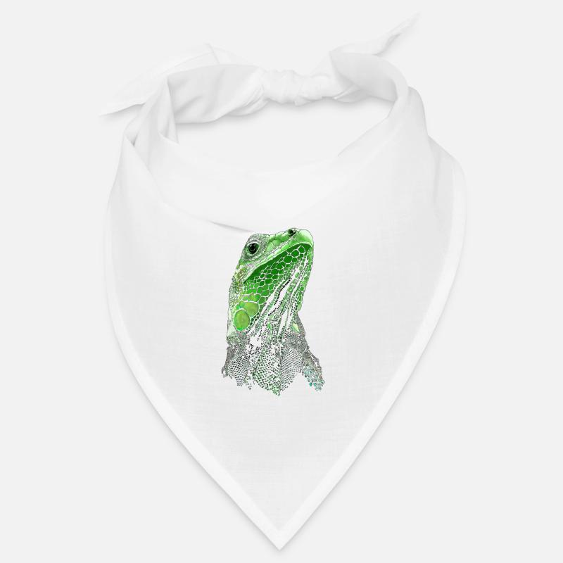 IGUANE VERT - ANIMAL DE COMPAGNIE IGUANE VERT COMMUN Bandana