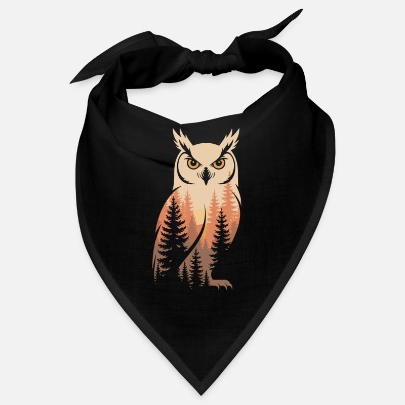 Owl Forest Nature Bandana