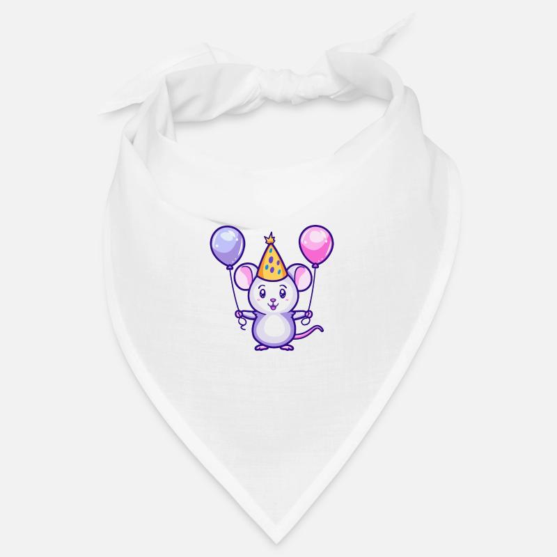 Maus Geburtstag Comic Bandana