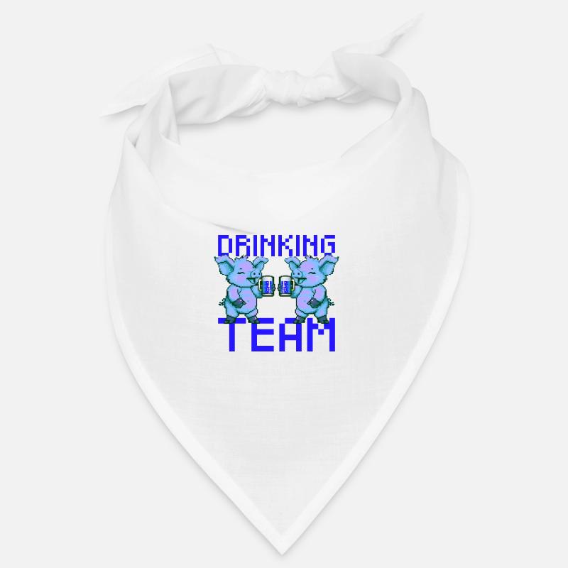Pig Drinking Team Beer Party Bandana