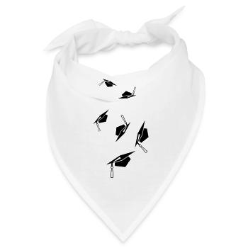 Student symbol - Bandana - Weiß - Vorne