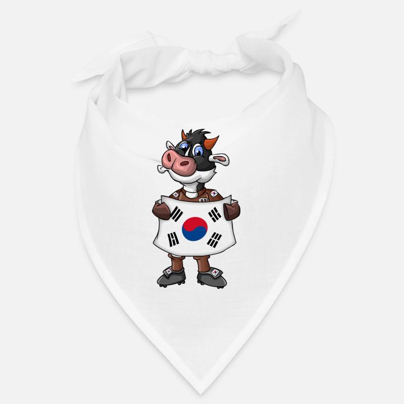 Fan de vache sud-coréen Bandana