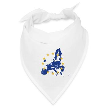 Europa - Bandana - Weiß - Vorne