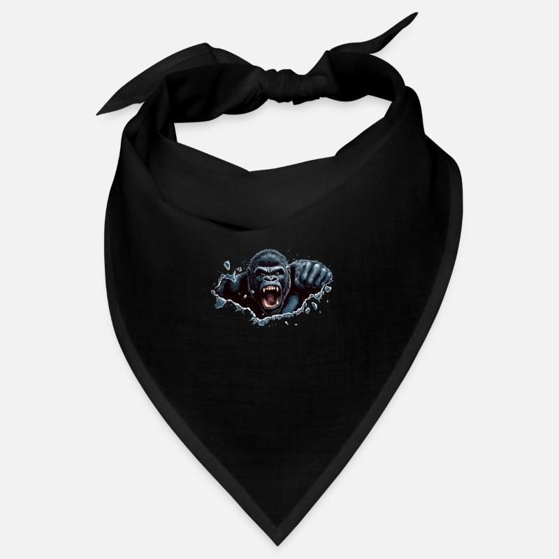 Frappe de la bête de gorille Bandana