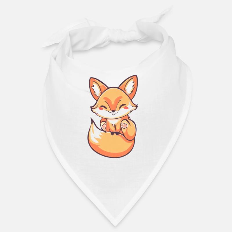 Renard mignon Bandana