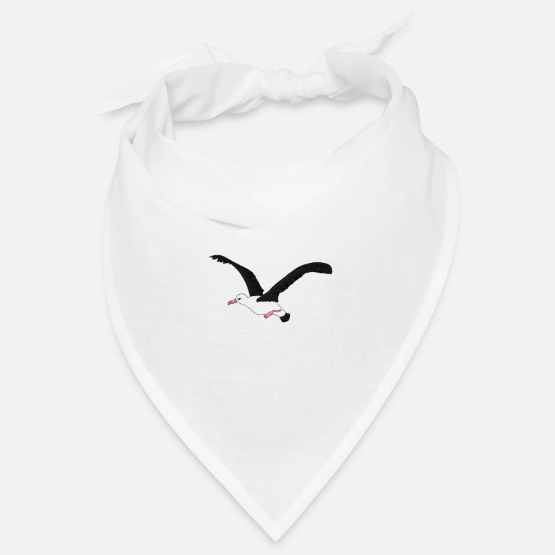 albatross - Bandana - white