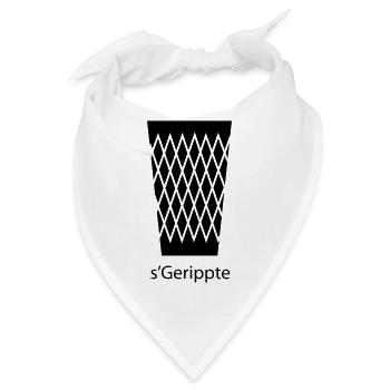 s'Gerippte Frankfurt FFM #FrankfurtShirtShop - Bandana - Weiß - Vorne