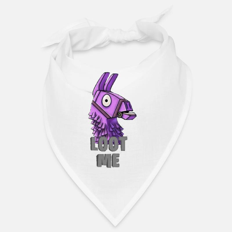 Llama morada, plündere mich Bandana