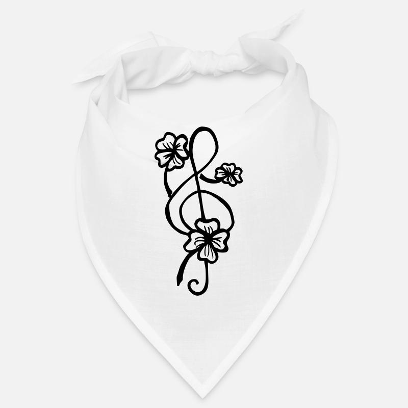 Clef shamrock Bandana