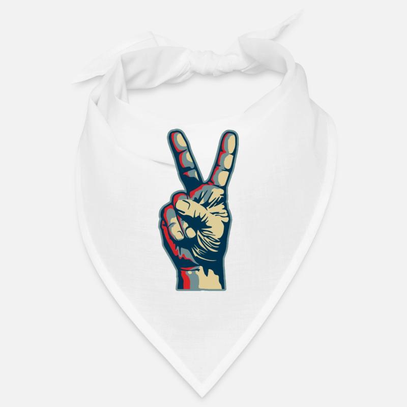 Peace hand Bandana
