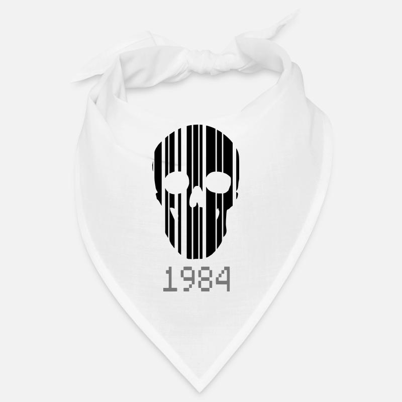 code à barres Crâne 1984 Bandana