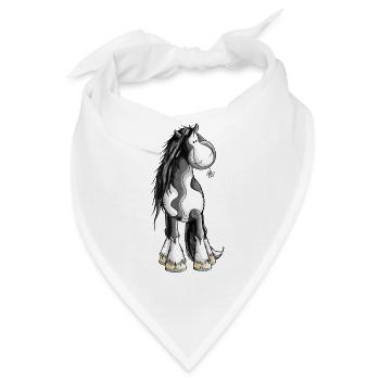 Tinker mit Blümchen - Bandana - Weiß - Vorne