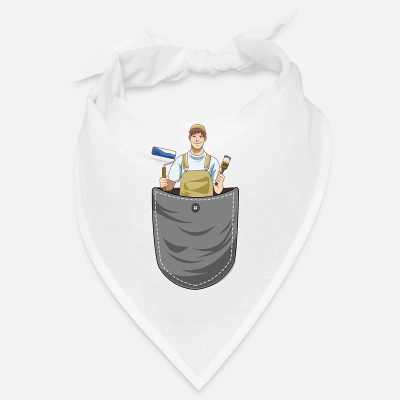 Pocket Painter Breast Bag Painter Master Bandana