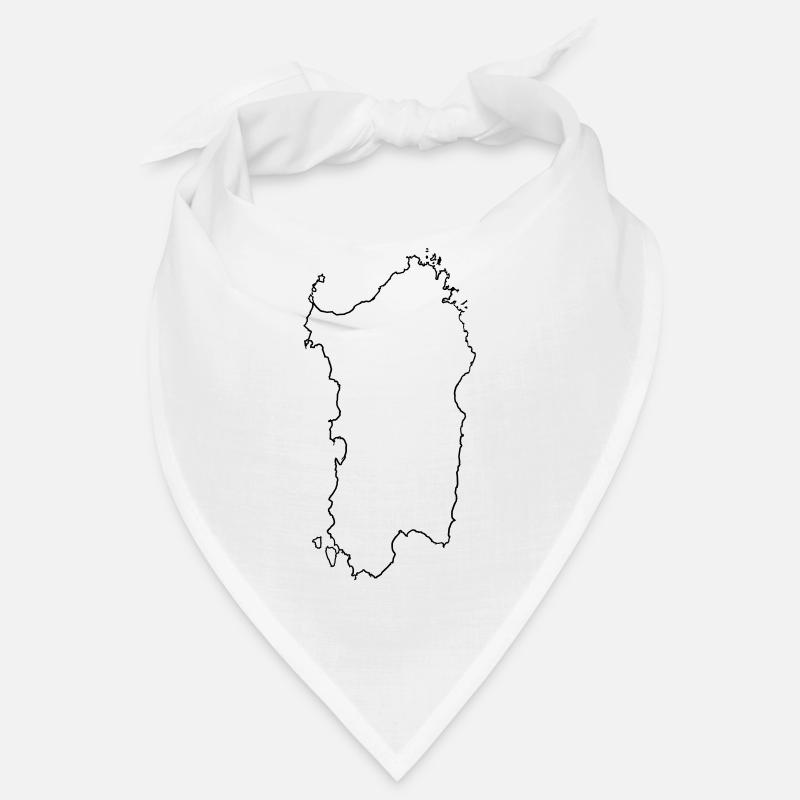 Sardaigne - Bandana - blanc