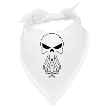 Tentakel des Todes - Bandana - Weiß - Vorne